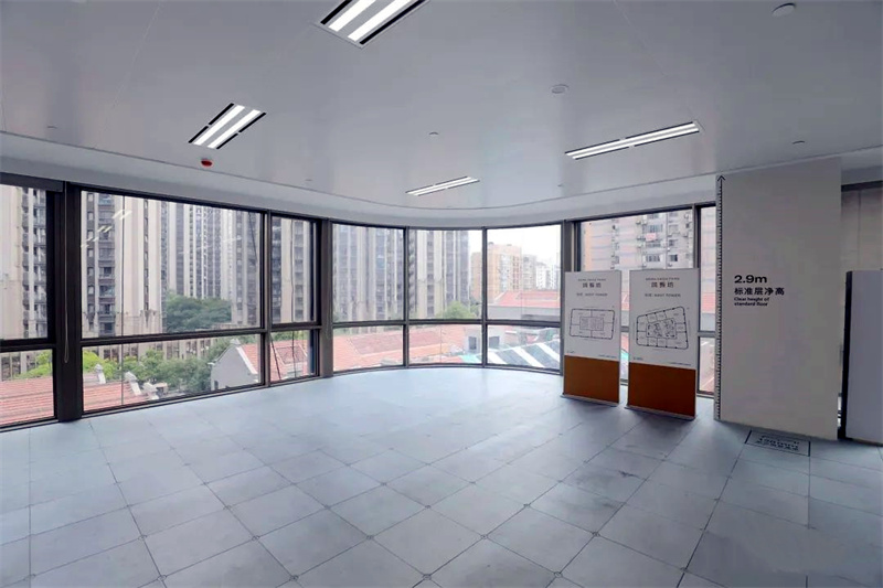 长寿路地铁站附近的鸿寿坊出租120-1800平标准交付办公室